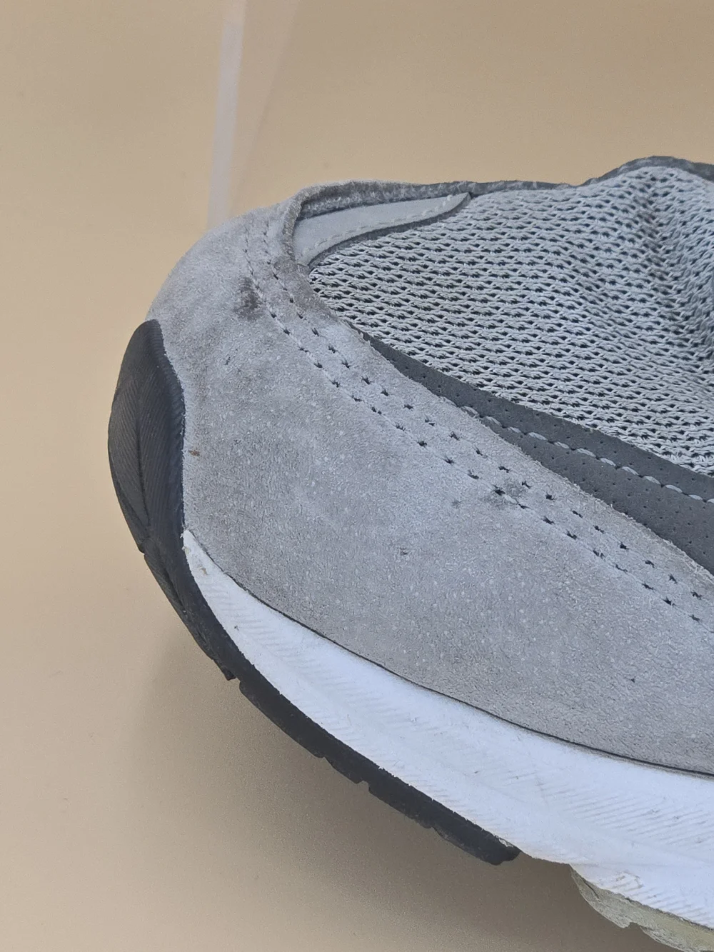 New Balance 990v6 Men's Grey Suede Running Sneakers Size 10